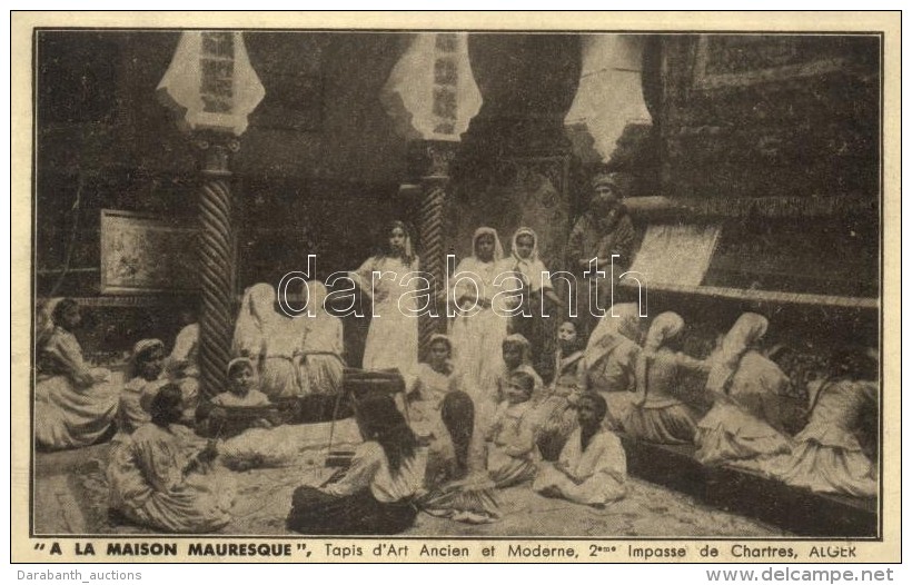 * T2 A La Maison Mauresque; Palais De L'Algerie Exposition Coloniale De Paris / Moorish House Interior At The Paris... - Non Classificati