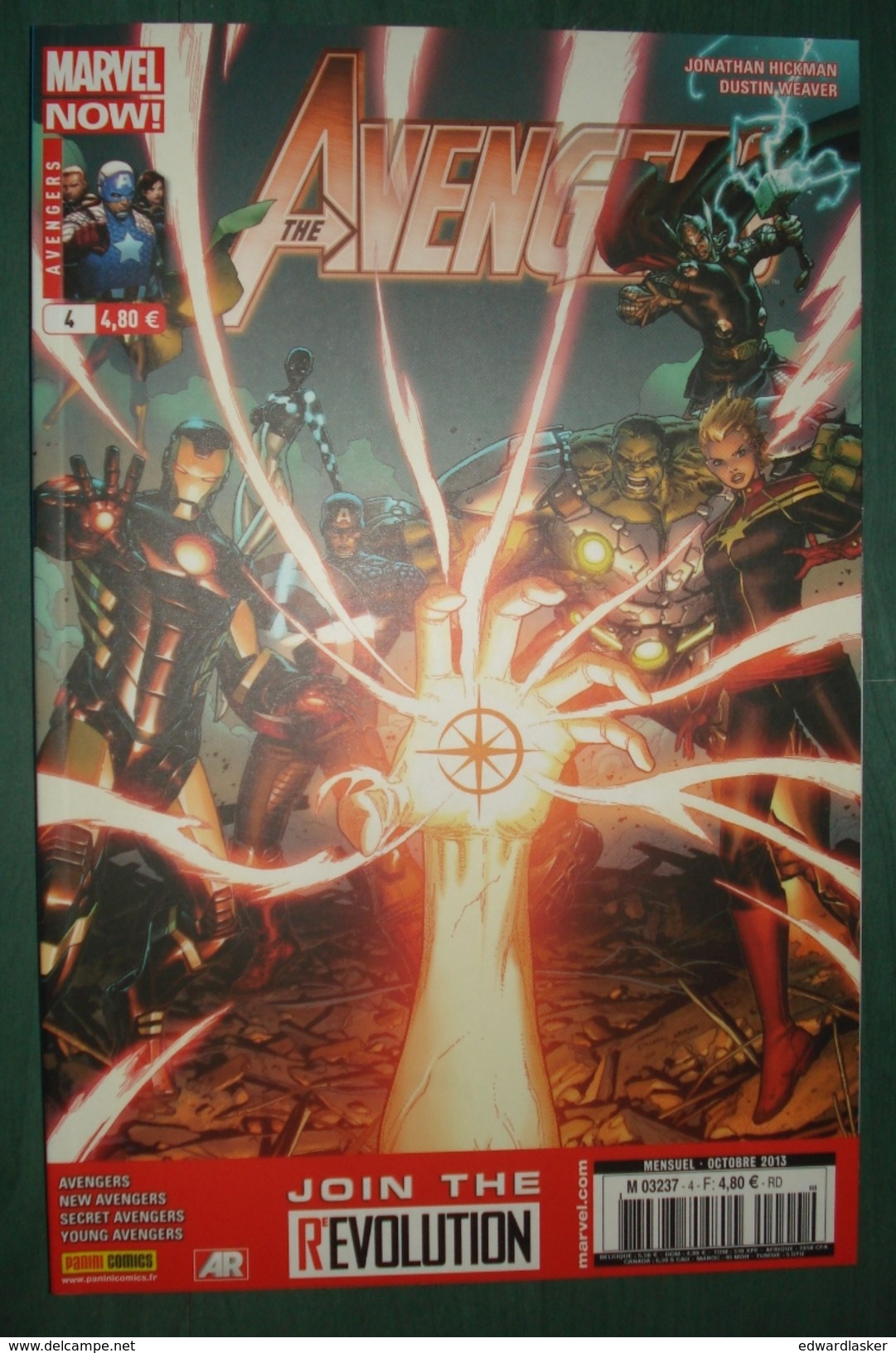 AVENGERS (V4) N°4 - Marvel France  2013 - Excellent état - Marvel France