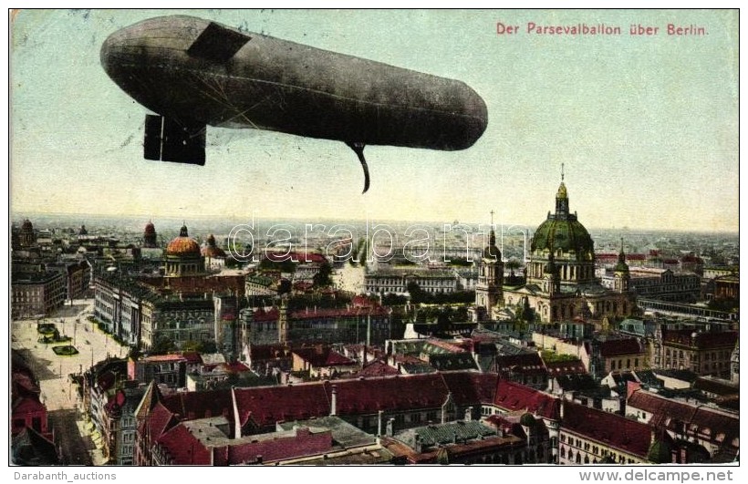 * T2 Der Parsevalballon &uuml;ber Berlin / Airship Over Berlin - Non Classificati