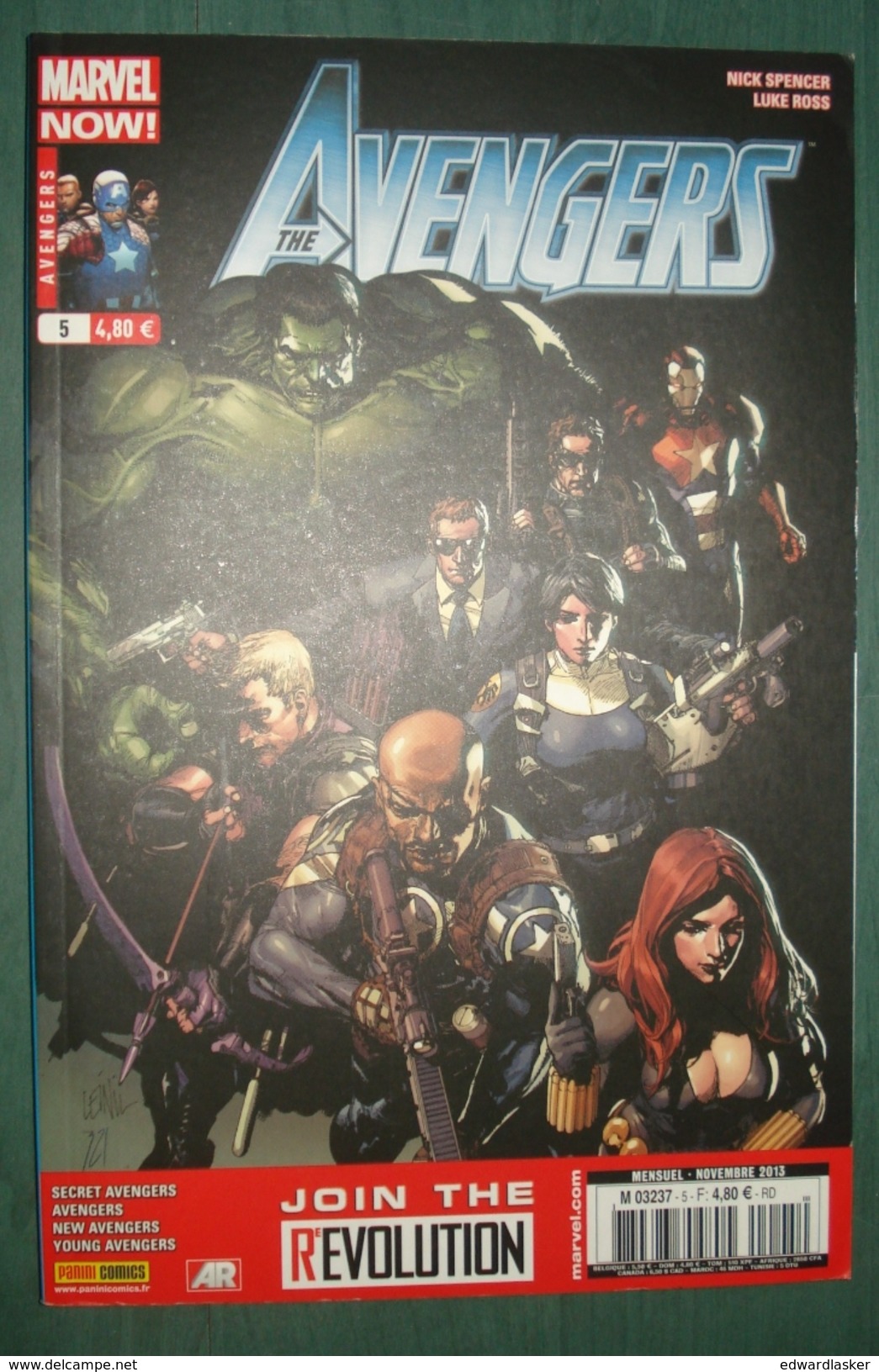 AVENGERS (V4) N°5 - Marvel France  2013 - Excellent état - Marvel France