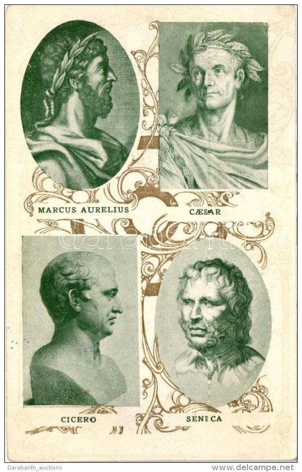 T2 Marcus Aurelius, Caesar, Cicero, Seneca - Non Classificati