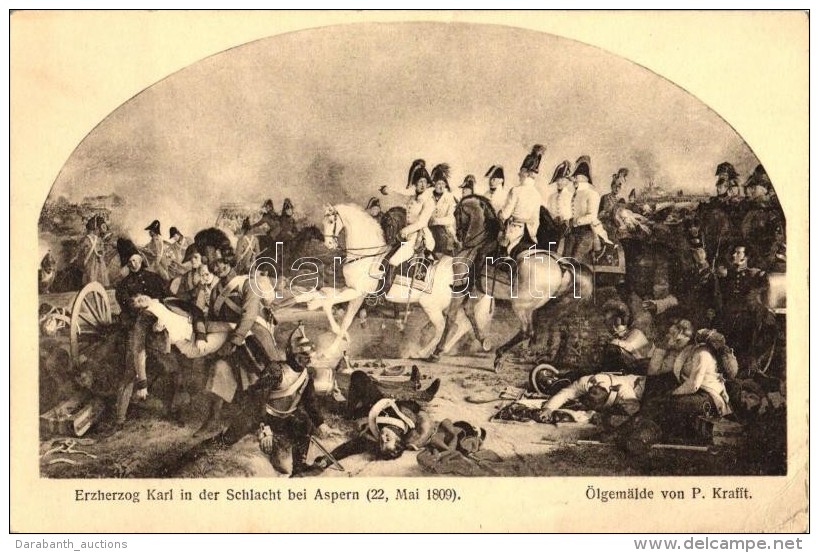 * T2/T3 Erzherzog Karl In Der Schlacht Bei Aspern / Archduke Charles, Duke Of Teschen, Battle Of Aspern, 5 Heller... - Non Classificati