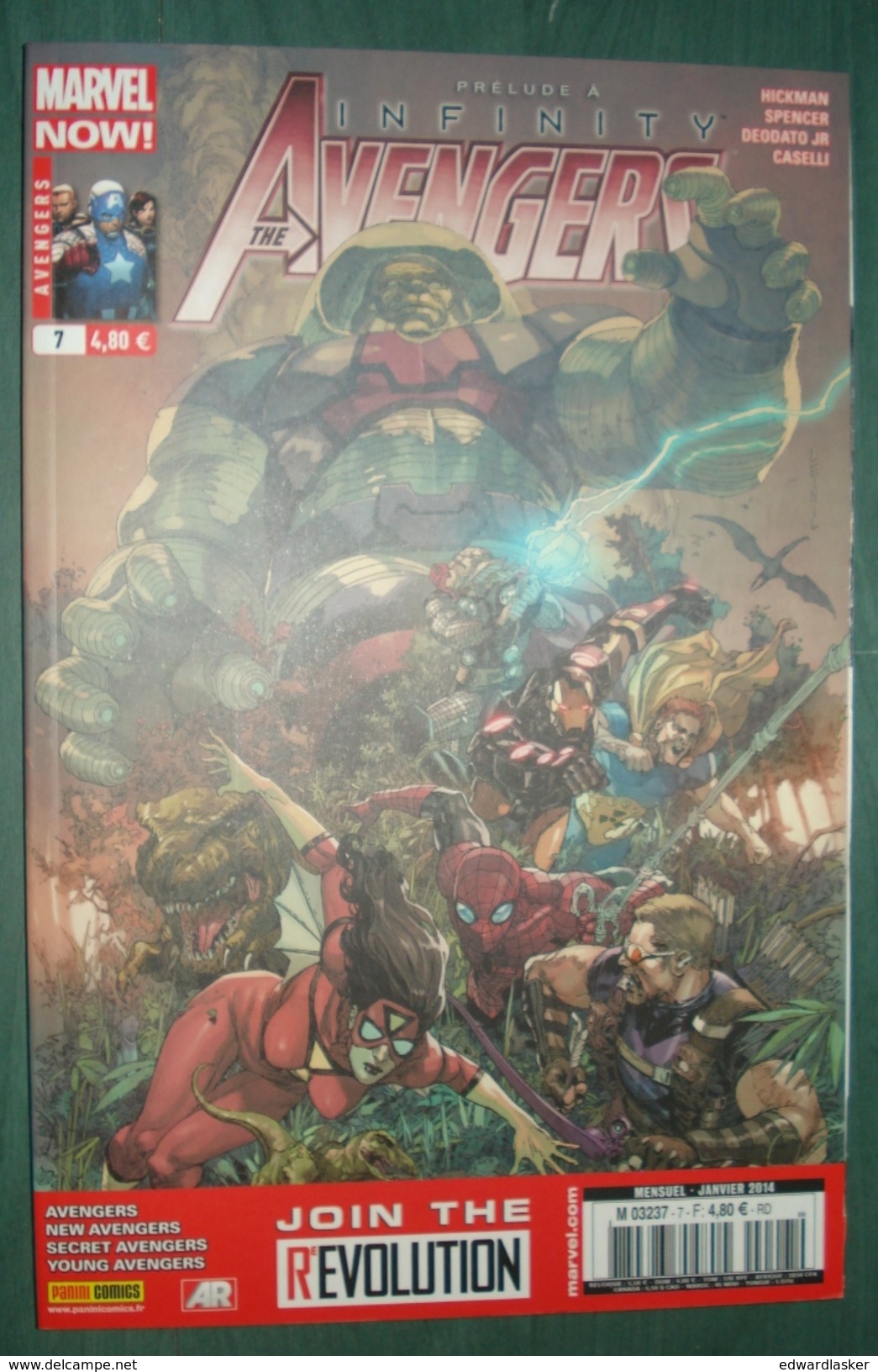 AVENGERS (V4) N°7 - Marvel France  2014 - Excellent état - Marvel France