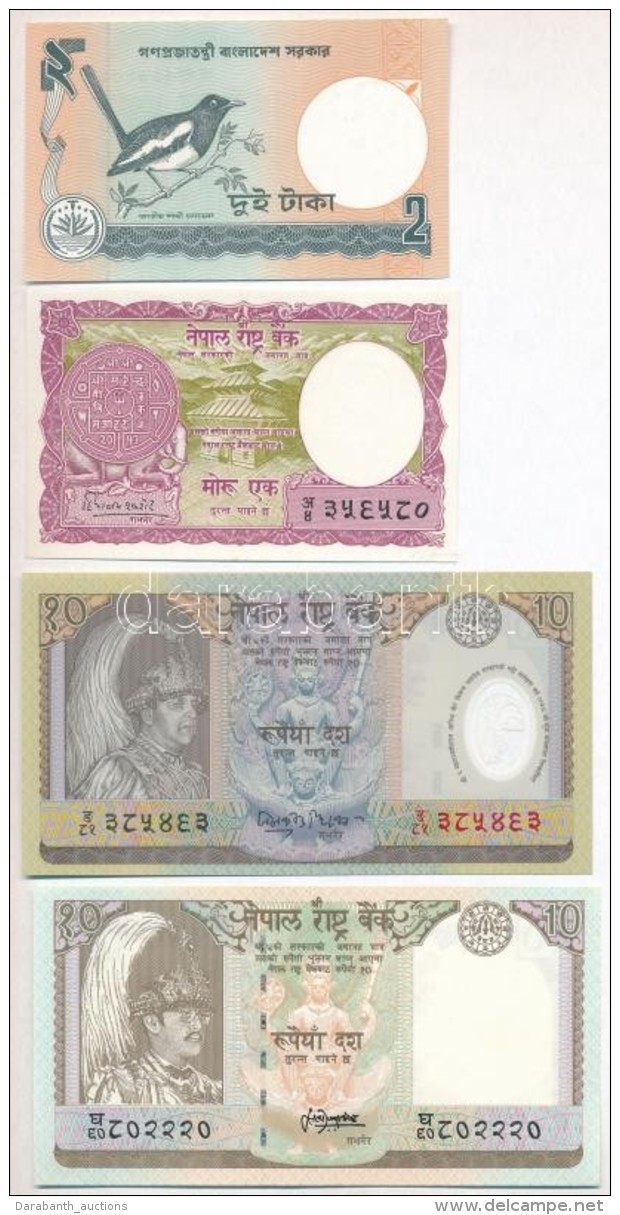 Nep&aacute;l 8db-os Bankjegy T&eacute;tel 1-10R K&ouml;z&ouml;tti C&iacute;mletek T:I
Nepal 8pcs Of Banknotes In... - Non Classificati