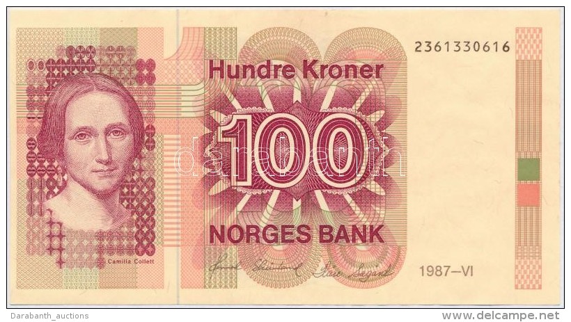 Norv&eacute;gia 1987. 100K T:II
Norway 1987. 100 Kroner C:XF
Krause 43 - Non Classificati