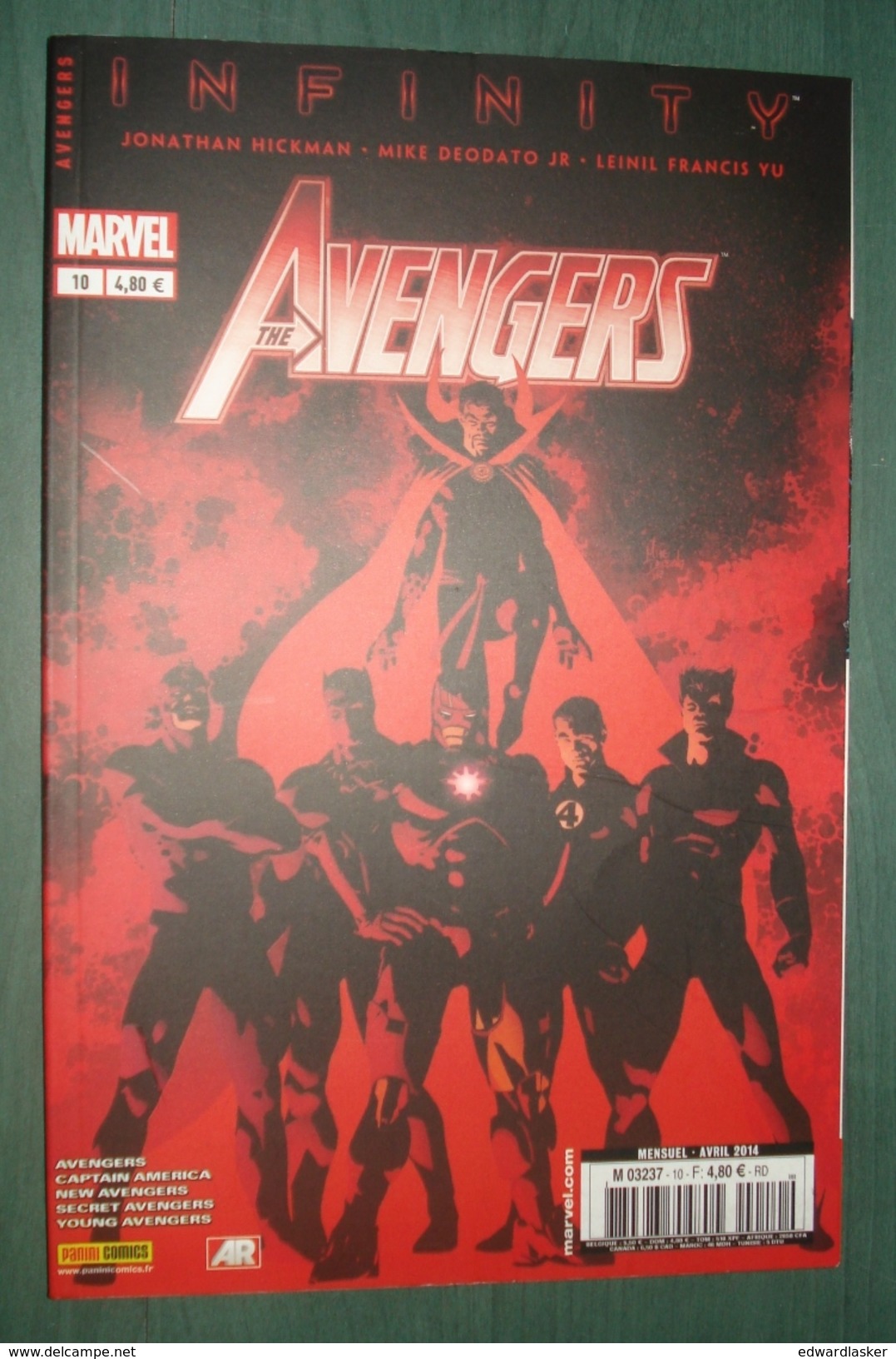 AVENGERS (V4) N°10 - Marvel France  2014 - Excellent état - Marvel France