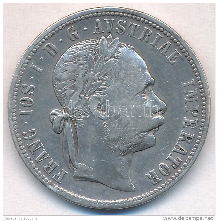 Ausztria 1879. 1Fl Ag 'Ferenc J&oacute;zsef' T:2,3 
Austria 1879. 1 Florin Ag 'Franz Joseph' C:XF,F 
Krause KM#2222 - Non Classificati