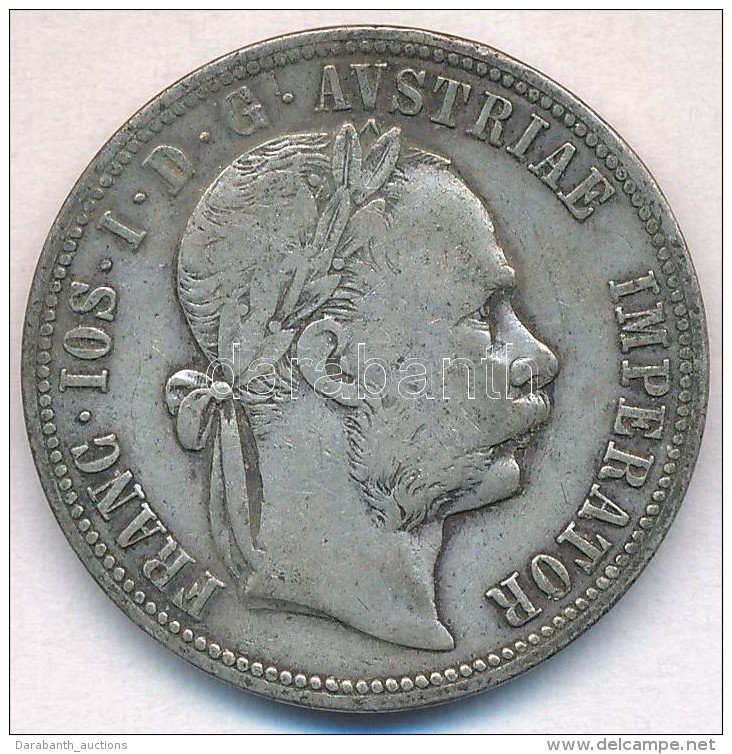 Ausztria 1881. 1Fl Ag 'Ferenc J&oacute;zsef' T:3 Patina 
Austria 1881. 1 Florin Ag 'Franz Joseph' C:F Patina... - Non Classificati