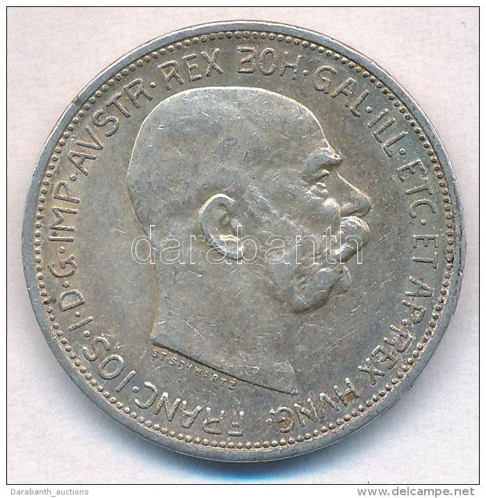 Ausztria 1913. 2K Ag 'Ferenc J&oacute;zsef' T:2
Austria 1913. 2 Corona Ag 'Franz Joseph' C:XF
Krause KM#2821 - Non Classificati