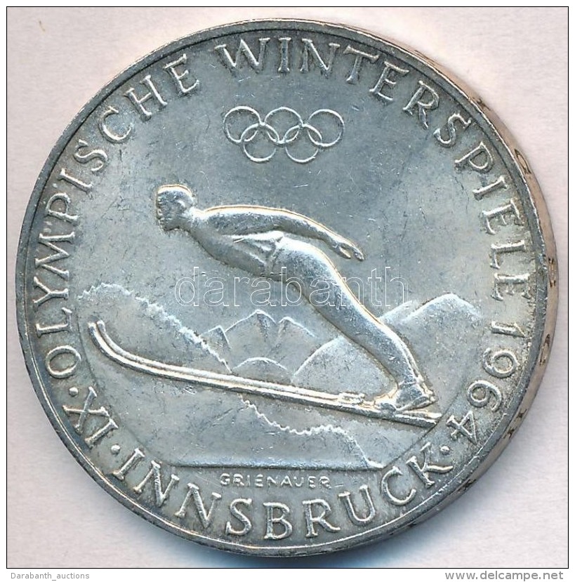 Ausztria 1964. 50Sch Ag 'IX. T&eacute;li Olimpia Innsbruck' T:2 Karc
Austria 1964. 50 Schilling Ag 'Winter Olympics... - Non Classificati