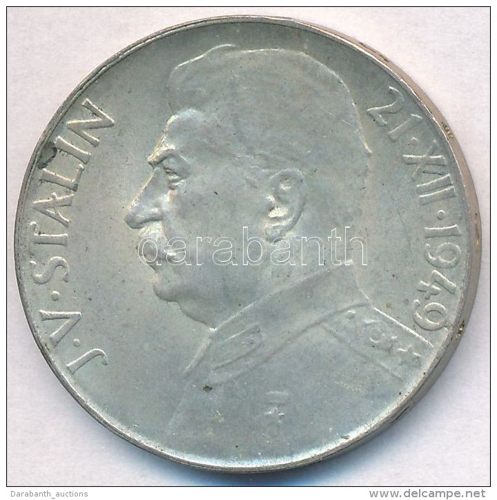 Csehszlov&aacute;kia 1949. 50K Ag 'Szt&aacute;lin' T:2
Czechoslovakia 1949. 50 Korun Ag 'Stalin' C:XF - Non Classificati