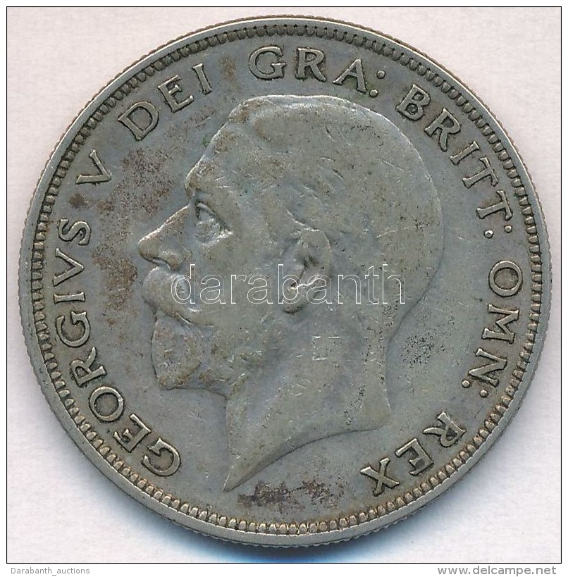 Nagy-Britannia 1928. 1/2C Ag 'V. Gy&ouml;rgy' T:2-,3 
Great Britain 1928. 1/2 Crown Ag 'George V' C:VF,F - Non Classificati