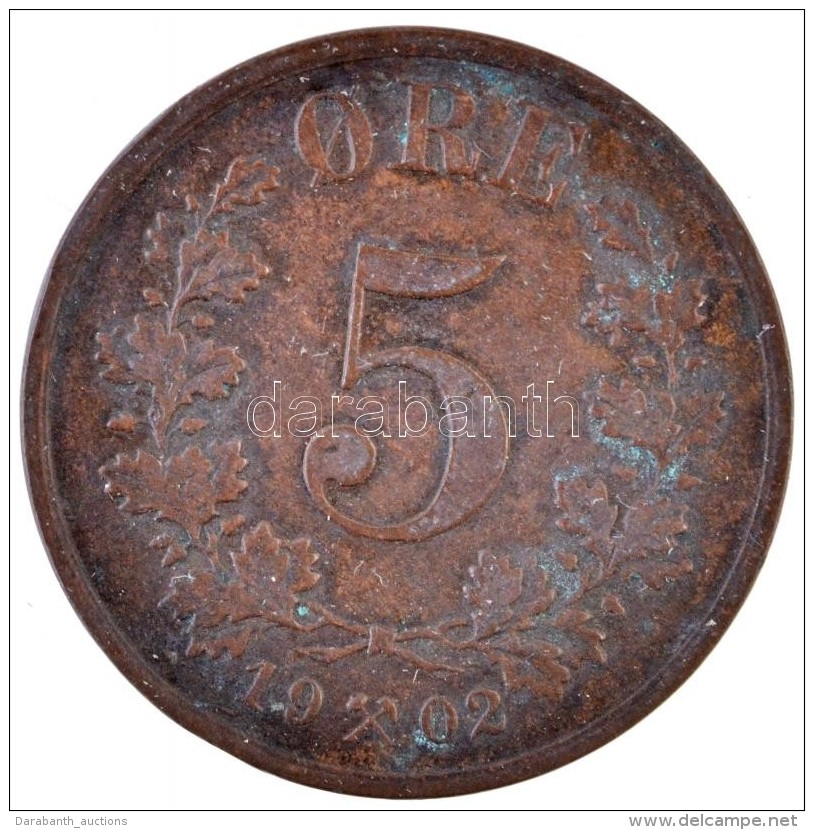 Norv&eacute;gia 1902. 5&ouml; Br T:2
Norway 1902. 5 Ore Br C:XF
Krause KM#349 - Non Classificati