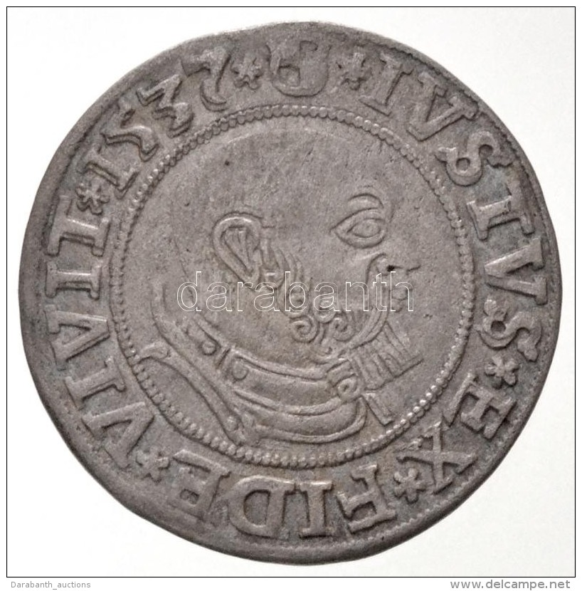 Porosz Hercegs&eacute;g 1537. 1Gr Ag 'Brandenburgi Albert' (1,87g) T:1-,2
Duchy Of Prussia 1537. 1 Groschen Ag... - Non Classificati