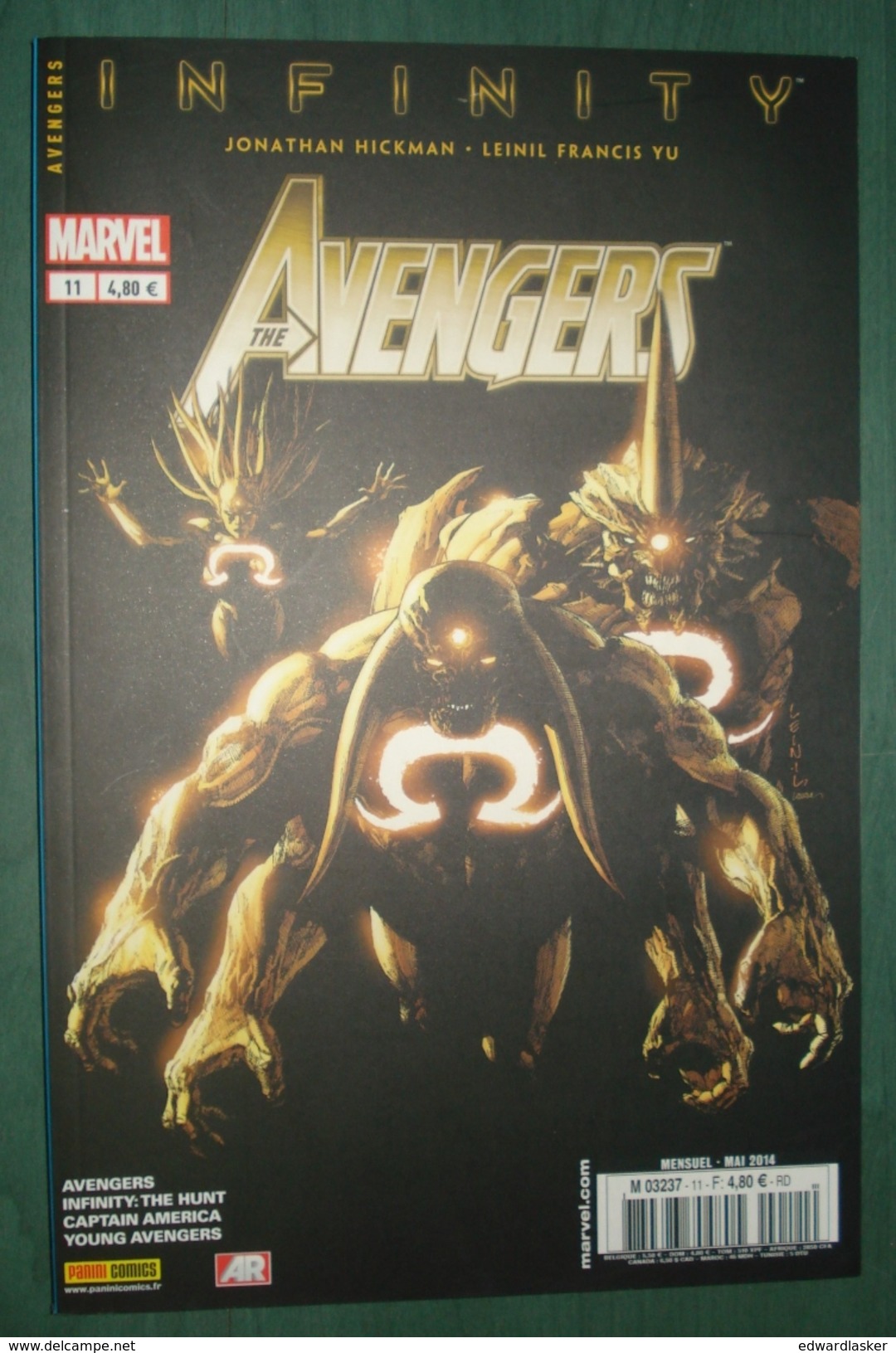 AVENGERS (V4) N°11 - Marvel France  2014 - Excellent état - Marvel France