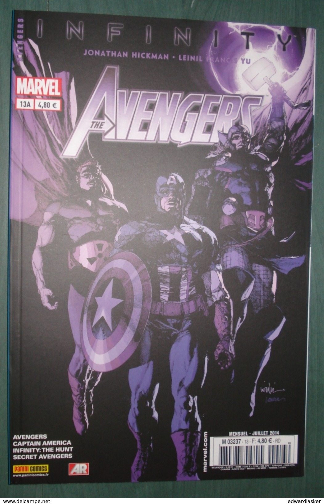 AVENGERS (V4) N°13 - Marvel France  2014 - Excellent état - Marvel France