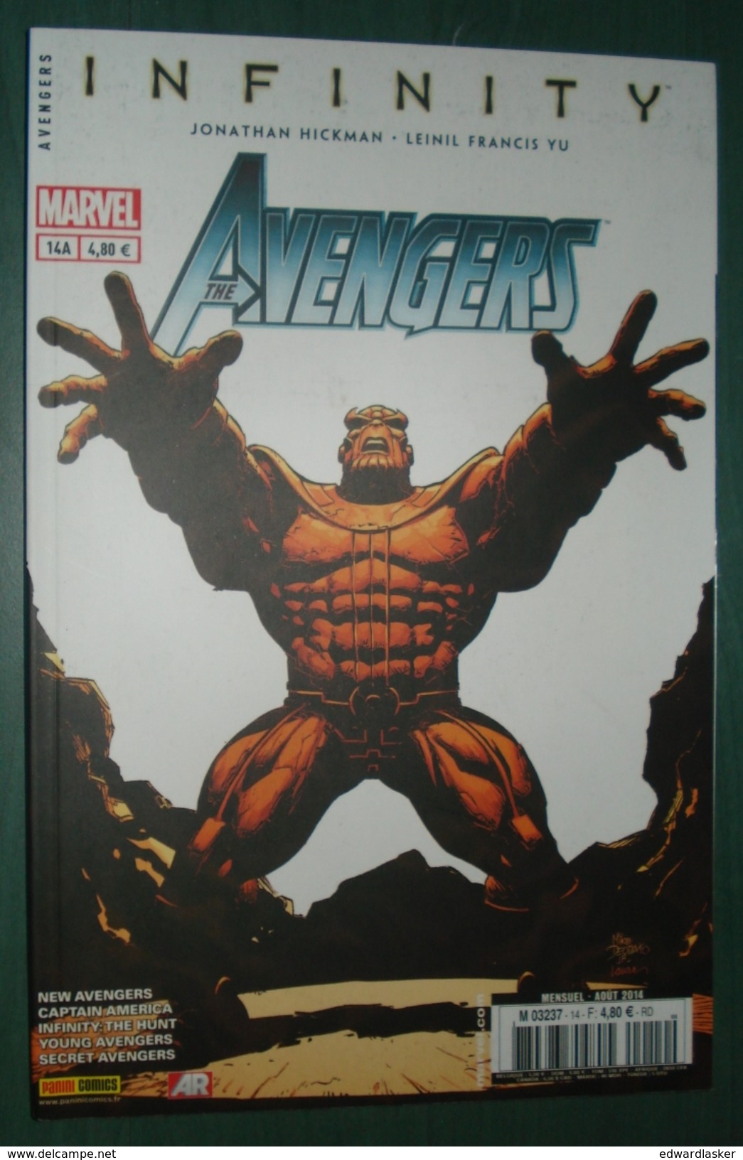 AVENGERS (V4) N°14 - Marvel France  2014 - Excellent état - Marvel France