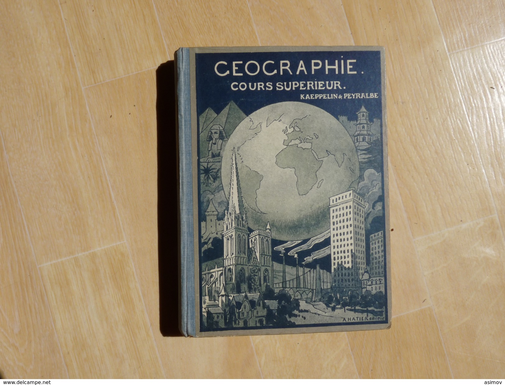 Géographie De Kaeppelin Avec Gravures Et 7 Cartes Colorées Dépliantes 1935 (D) - 6-12 Ans