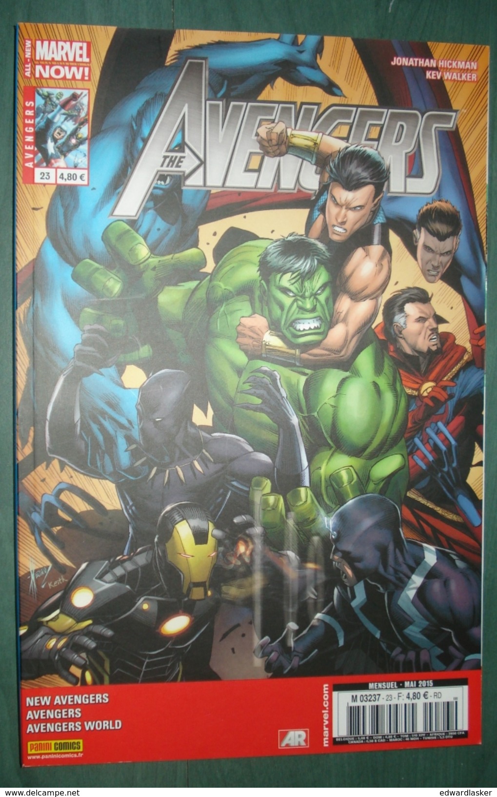 AVENGERS (V4) N°23 - Marvel France 2015 - Excellent état - Marvel France