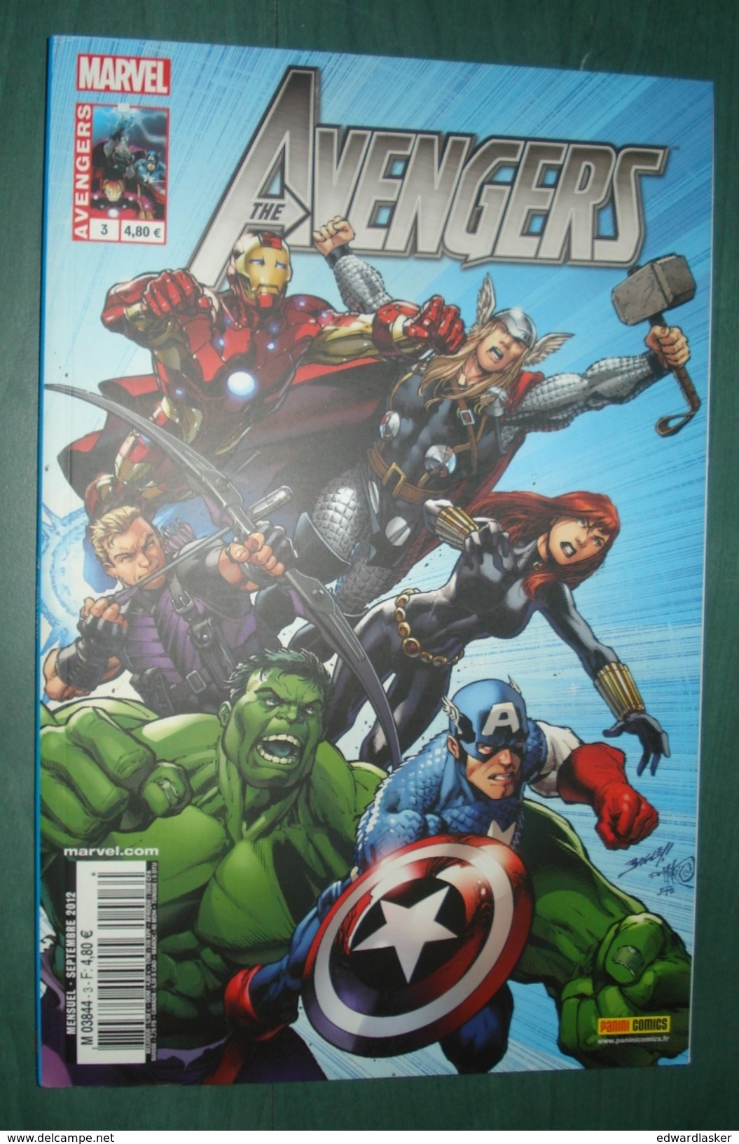 AVENGERS (V3) N°3 - Marvel France 2012 - Excellent état - Marvel France