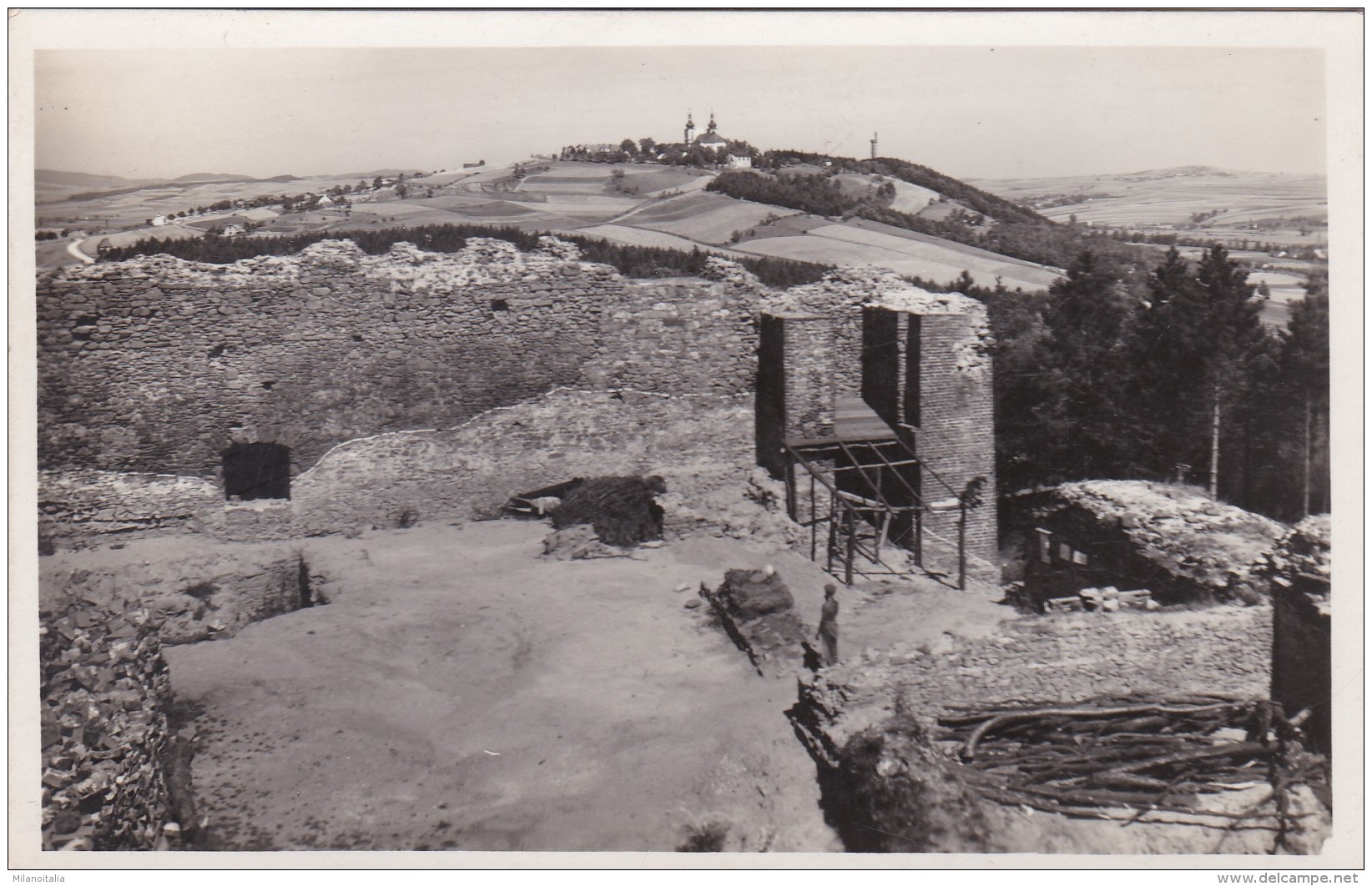 Jägerndorf, Ruine Schellenburg - Sudetenland - Tschechische Republik