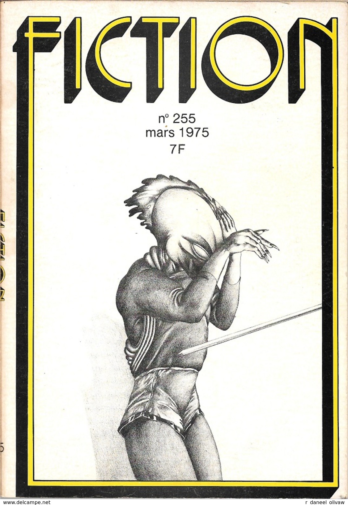 Fiction N° 255, Mars 1975 (TBE) - Fiction