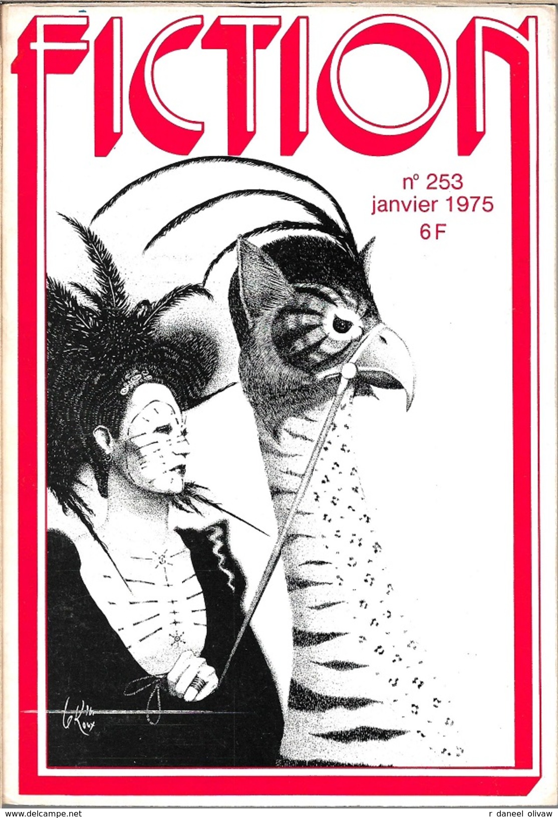 Fiction N° 253, Janvier 1975 (TBE) - Fiction