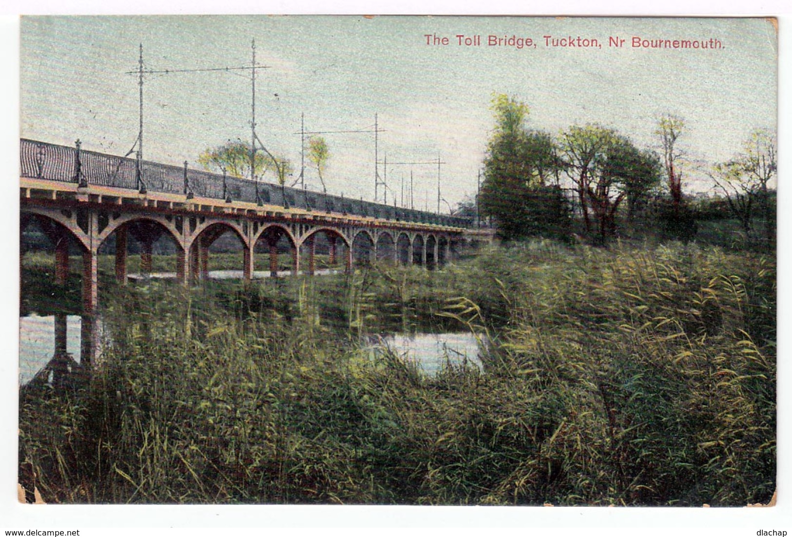 The Toll Bridge, Tuckton. Nr Bournemouth, Dorset, Angleterre.  (1401) - Bournemouth (depuis 1972)