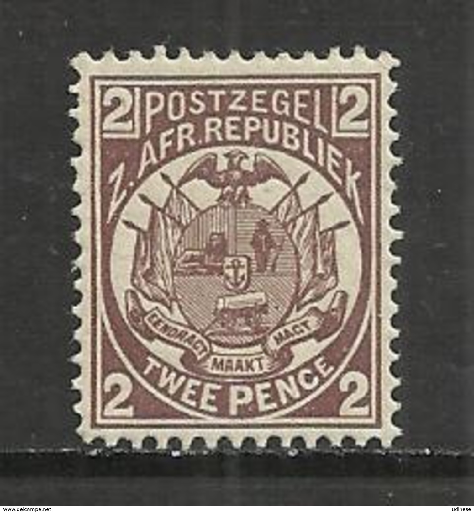 SOTH AFRICA REPUBLIC 1885 - COAT OF ARMS - MNH MINT NEUF NUEVO - Nieuwe Republiek (1886-1887)