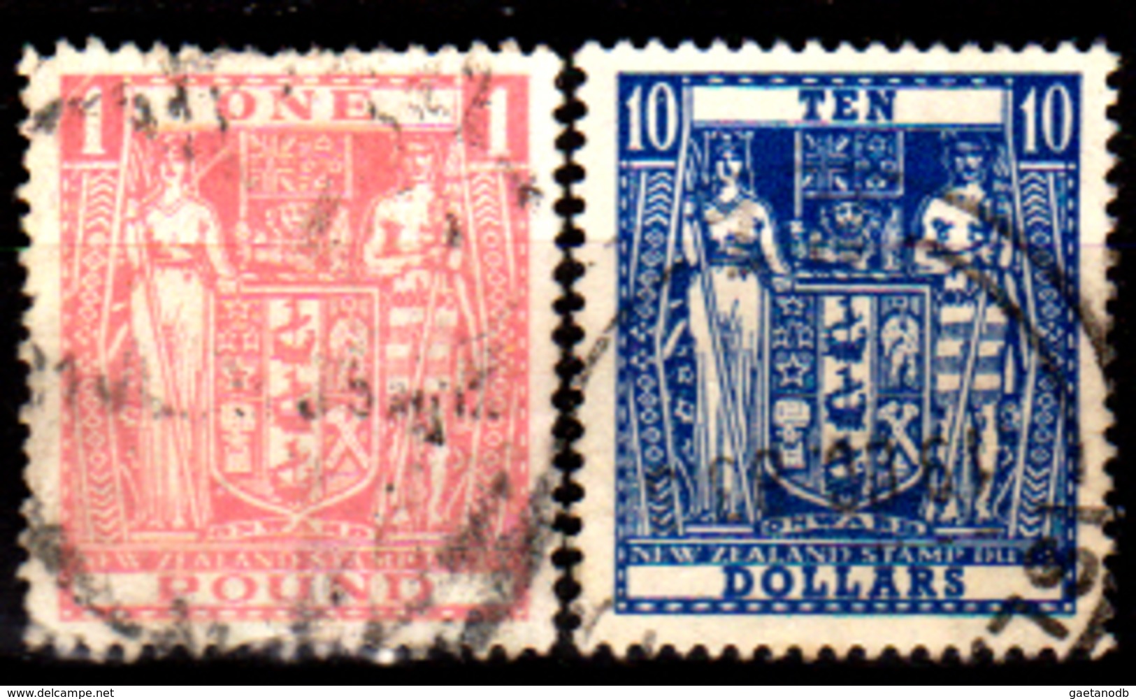 Nuova-Zelanda-0087 - Fiscali Postali 1931-86 (o) Used - Senza Difetti Occulti. - Fiscaux-postaux