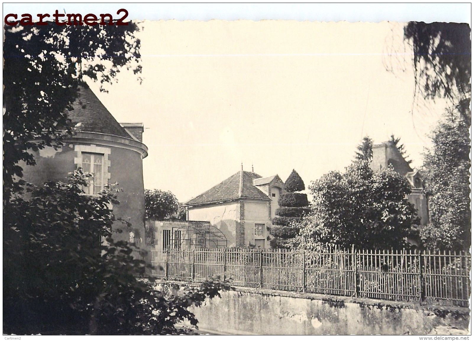 CARTE PHOTO : JURANVILLE CHATEAU DE LA MOTHE-BASTILLE 45 LOIRET - Autres & Non Classés