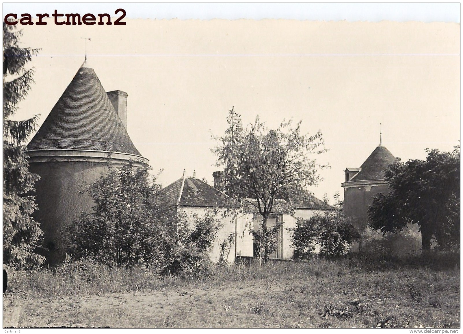 CARTE PHOTO : JURANVILLE CHATEAU DE LA MOTHE-BASTILLE 45 LOIRET - Autres & Non Classés