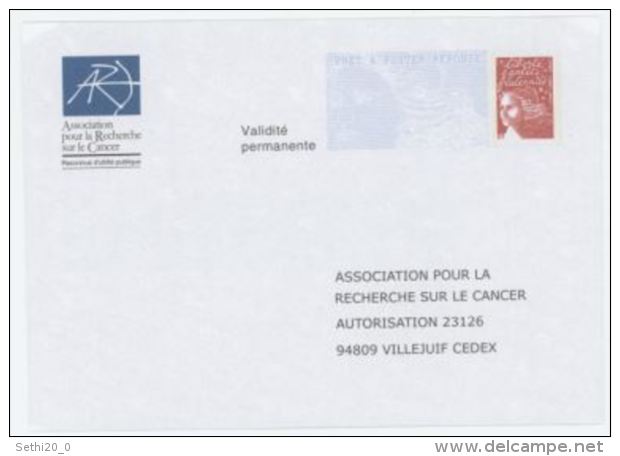France PAP Réponse Luquet RF 0207992 Association Pour La Recherche Sur Le Cancer - Prêts-à-poster:Answer/Luquet