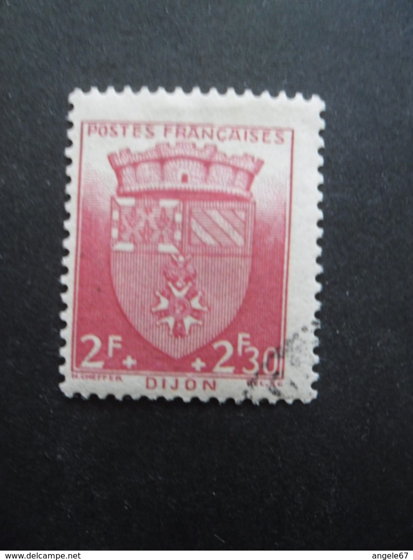 FRANCE Armoirie De Dijon N°559 Oblitéré - 1941-66 Coat Of Arms And Heraldry