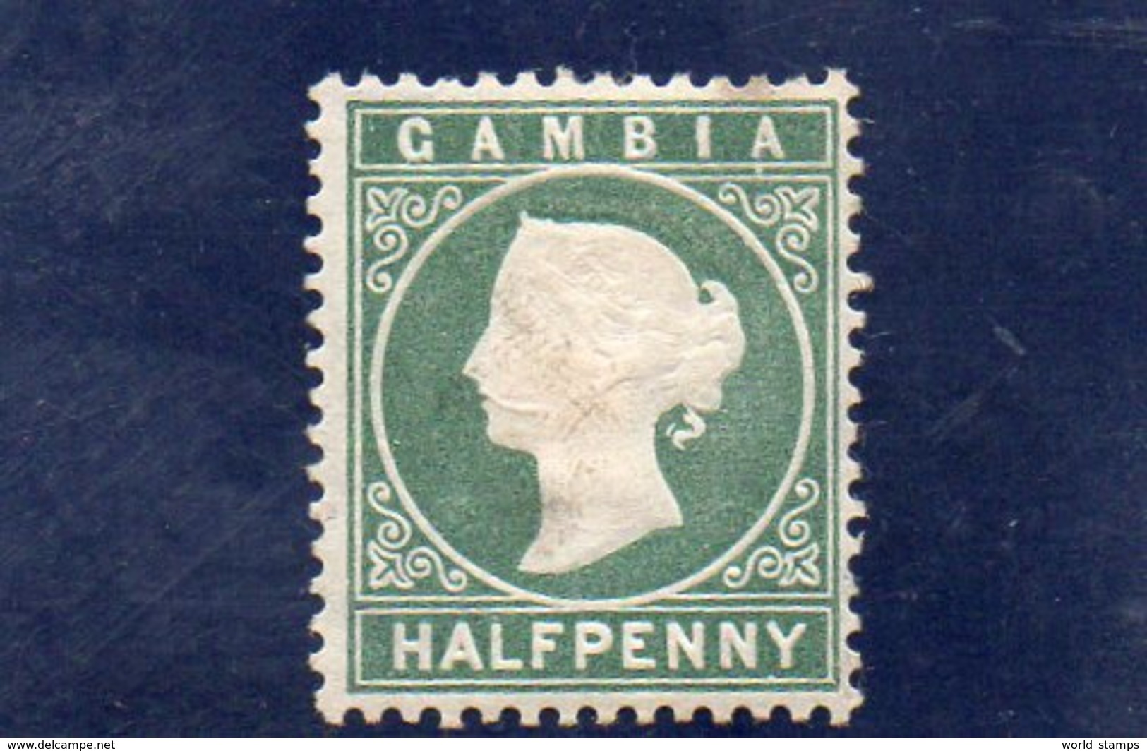 GAMBIE 1886-7 * - Gambia (...-1964)