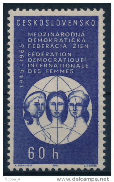 **Czechoslovakia 1965 Mi 1552 Woman Association MNH - Ungebraucht