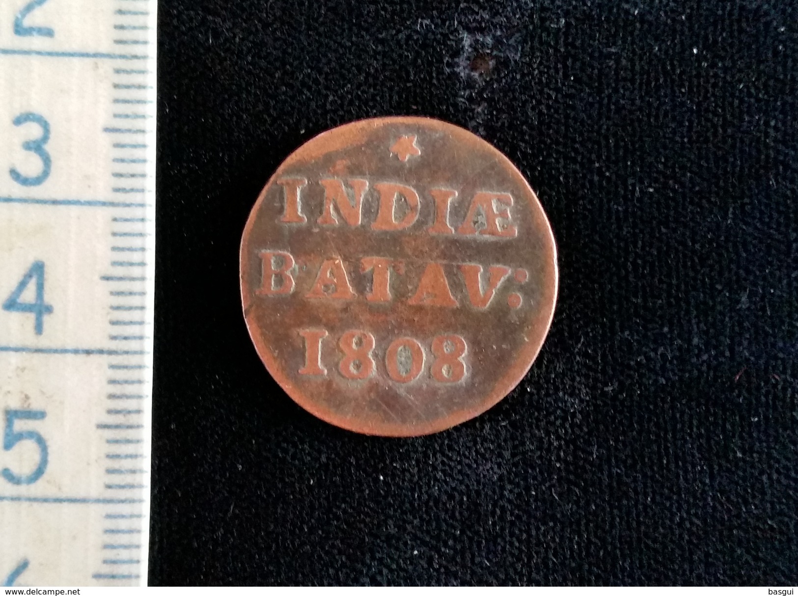 Monnaie INDIAE BATAV 1/16 Duit 1808 Indes Neerland - India