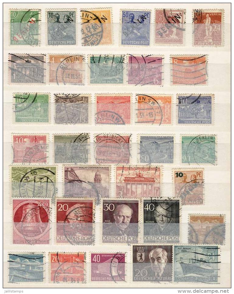 Lot Of Used Stamps, Fine To Excellent Quality, Yvert Catalog Value Euros 370 (approx. US$425), Good Opportunity At... - Other & Unclassified