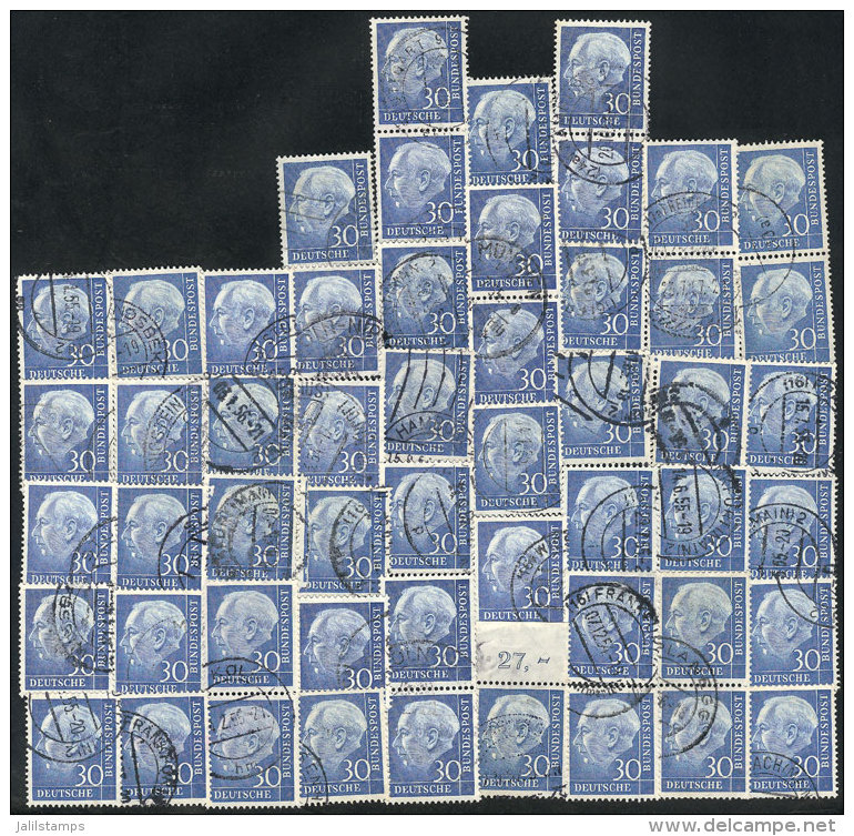 Michel 187 X53 Stamps Postally Used, All Of Very Fine Quality, Key Value Of The Set, Low Start! - Andere & Zonder Classificatie