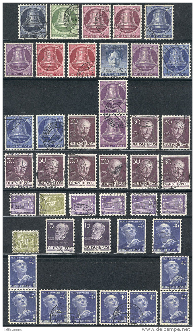 Lot Of Used Stamps, Very Fine General Quality, Yvert Catalog Value Euros 1,000++ - Sammlungen