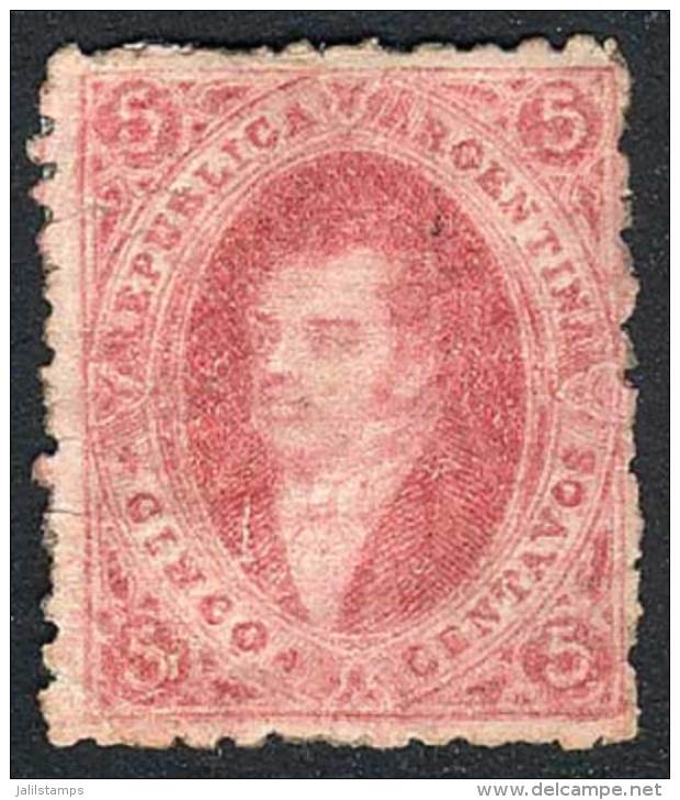 GJ.33, 7th Printing Perforated, MINT, Very Rare. With Minor Defects, But Very Good Appeal, With Alberto Solari... - Neufs