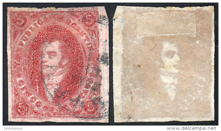 GJ.34, 8th Printing, Very Oily Impression, With Right Sheet Margin, Fantastic Example Of Great Quality! - Usati