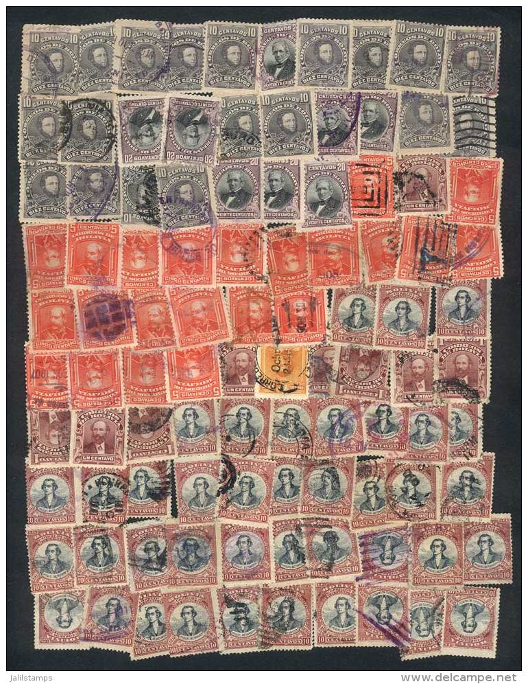 Interesting Lot With A Good Number Of Old Stamps, Perfect Lot To Look For Rare Postmarks! - Bolivie