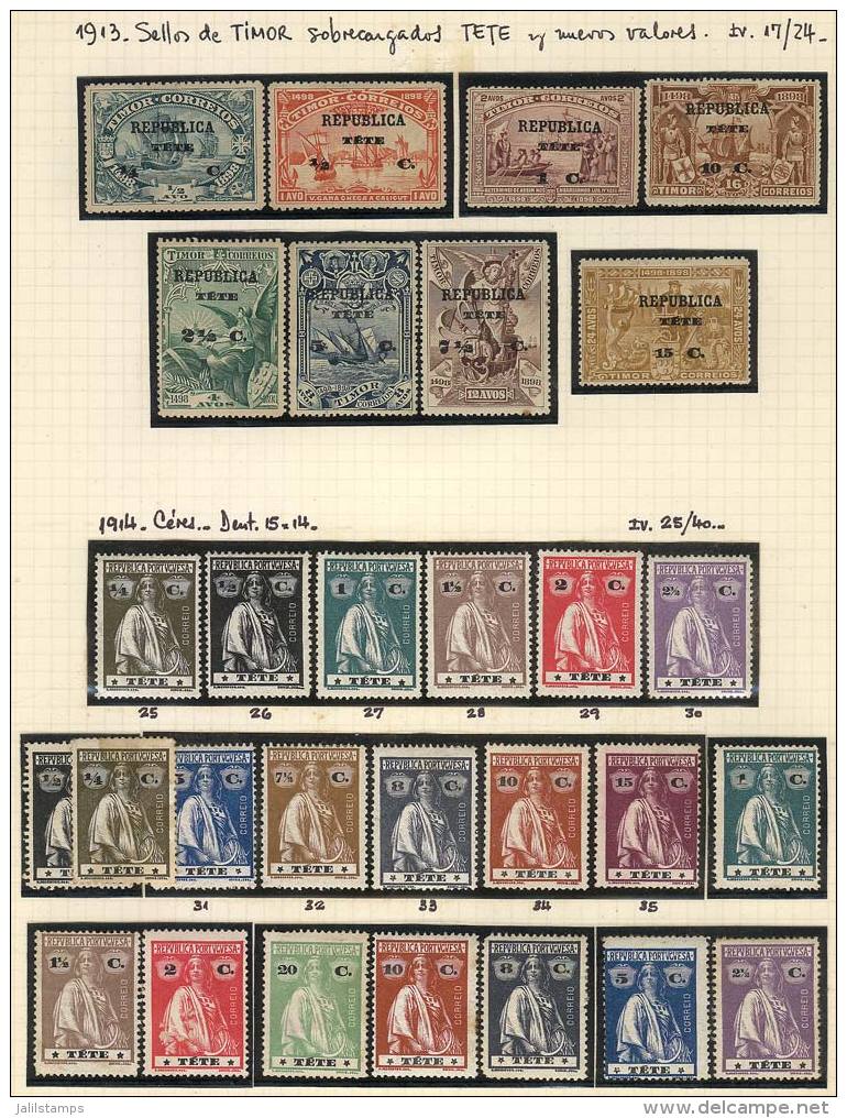 Collection In Old Album With Good Stamps And Sets, Mint And Used, General Quality Is Fine To VF. It Includes Many... - Autres & Non Classés