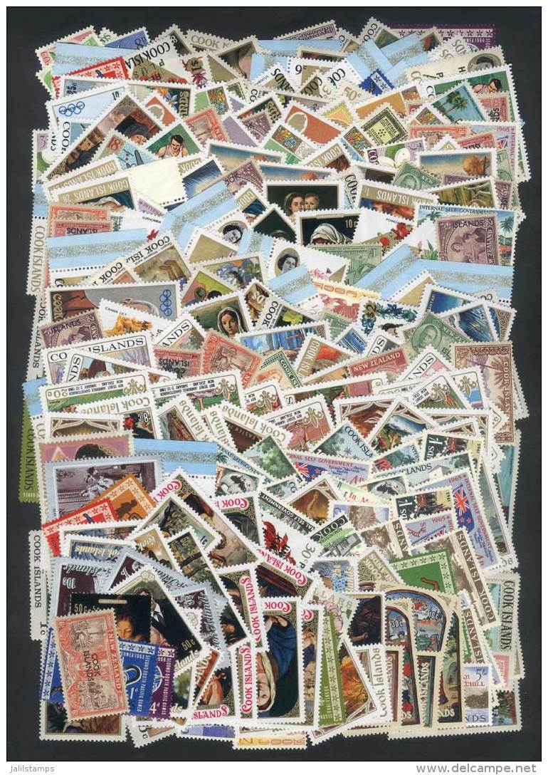 Lot Of Unused Stamps And Sets, Most Never Hinged And In Very Thematic Complete Sets, Very Fine Quality, Catalog... - Cook Islands