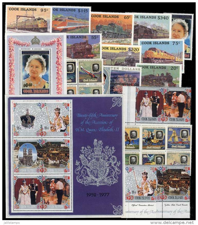 Lot Of Modern Sets And Souvenir Sheets, All MNH And Of Very Fine Quality, Very Low Start! - Cook