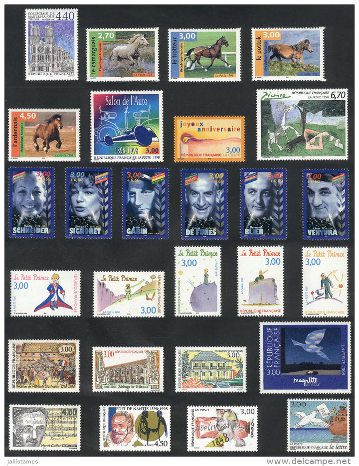Stamps Of Year 1998 (incomplete), Extremely Fresh And Of Excellent Quality, Including Souvenir Sheets And Booklets.... - Autres & Non Classés