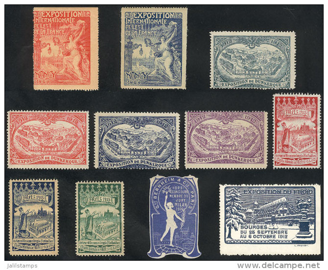 11 Old Cinderellas Of Various Topics, Excellent And Colorful Designs, General Quality Is Fine To VF, Very Handsome... - Altri & Non Classificati