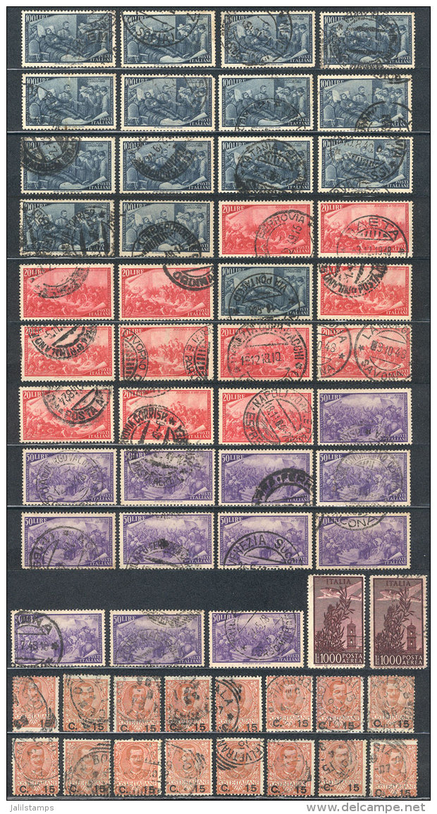 Lot Of Used Stamps, Fine To Excellent General Quality, Yvert Catalog Value Over Euros 750, Good Opportunity! - Non Classificati