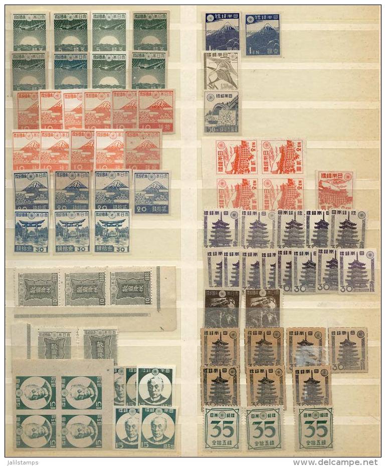 Stock Of Good Stamps And Sets, Used And Mint, On Stock Pages, General Quality Is Fine To VF, Perfect Lot For Retail... - Altri & Non Classificati